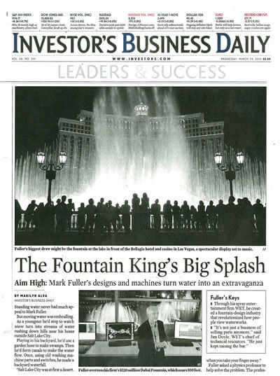 The Fountain King's Big Splash