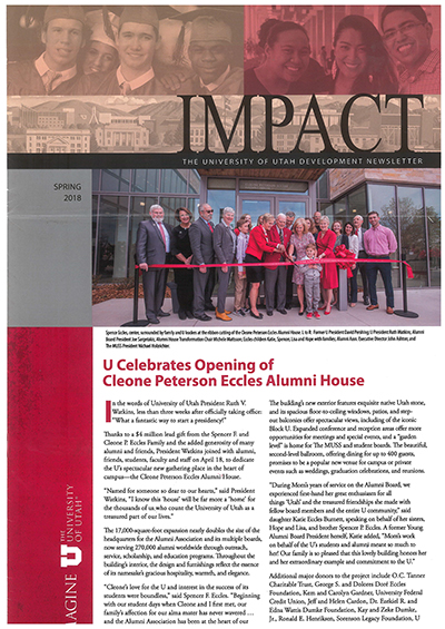 U Alum Mark Fuller Hosts Event at WET