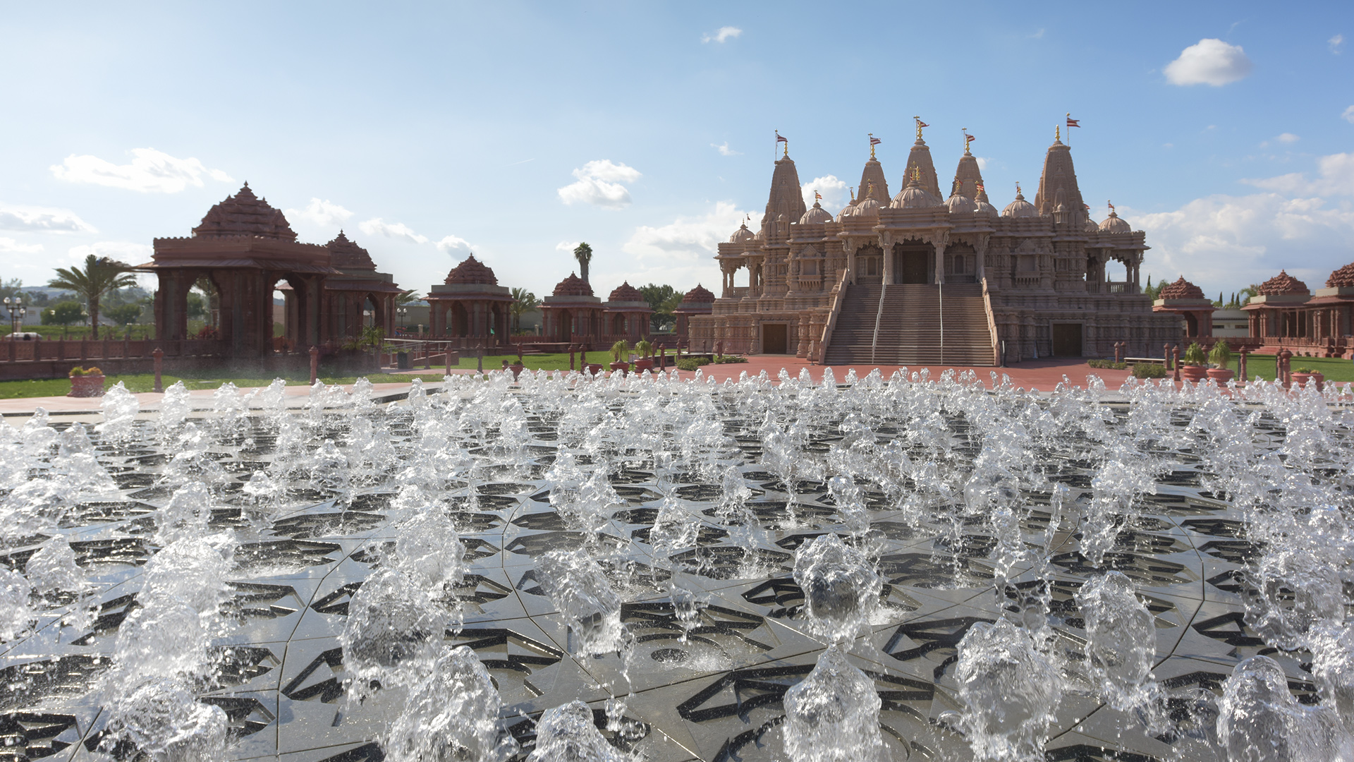 Lotus at BAPS Shri Swaminarayan Mandir